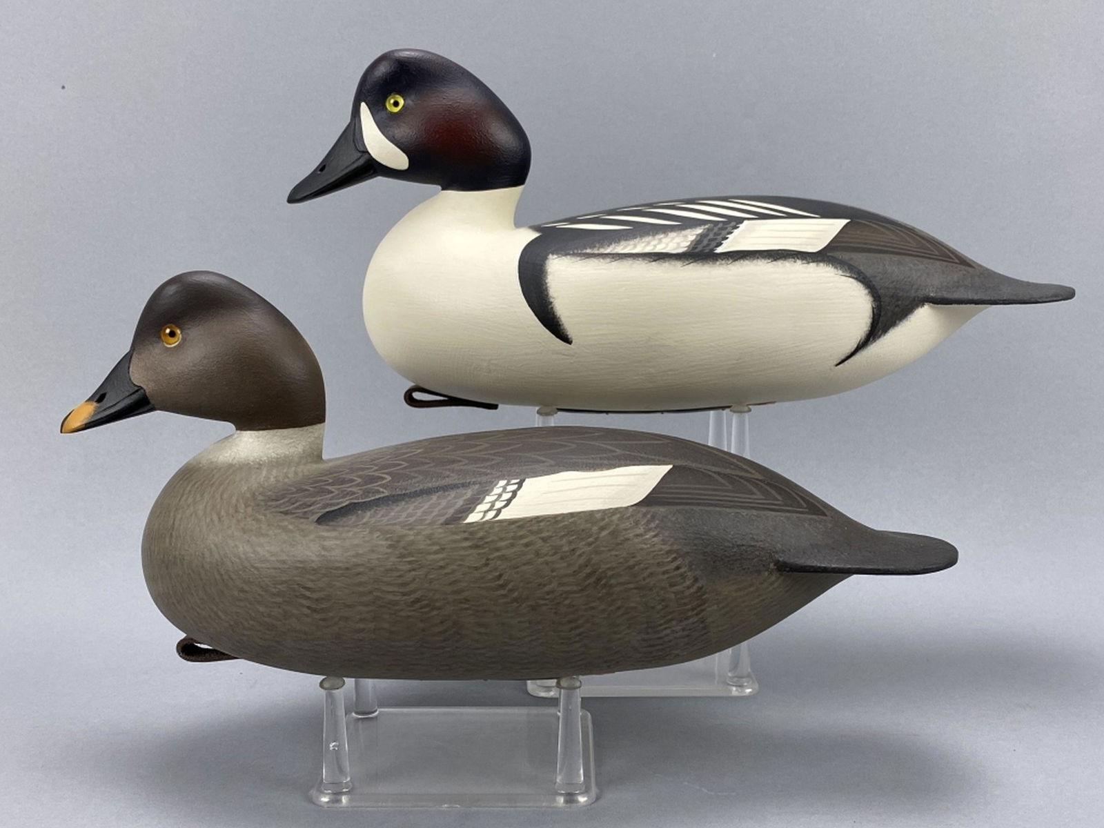 Frederick Brown Pair of Goldeneye Duck Decoys (1 of 12)