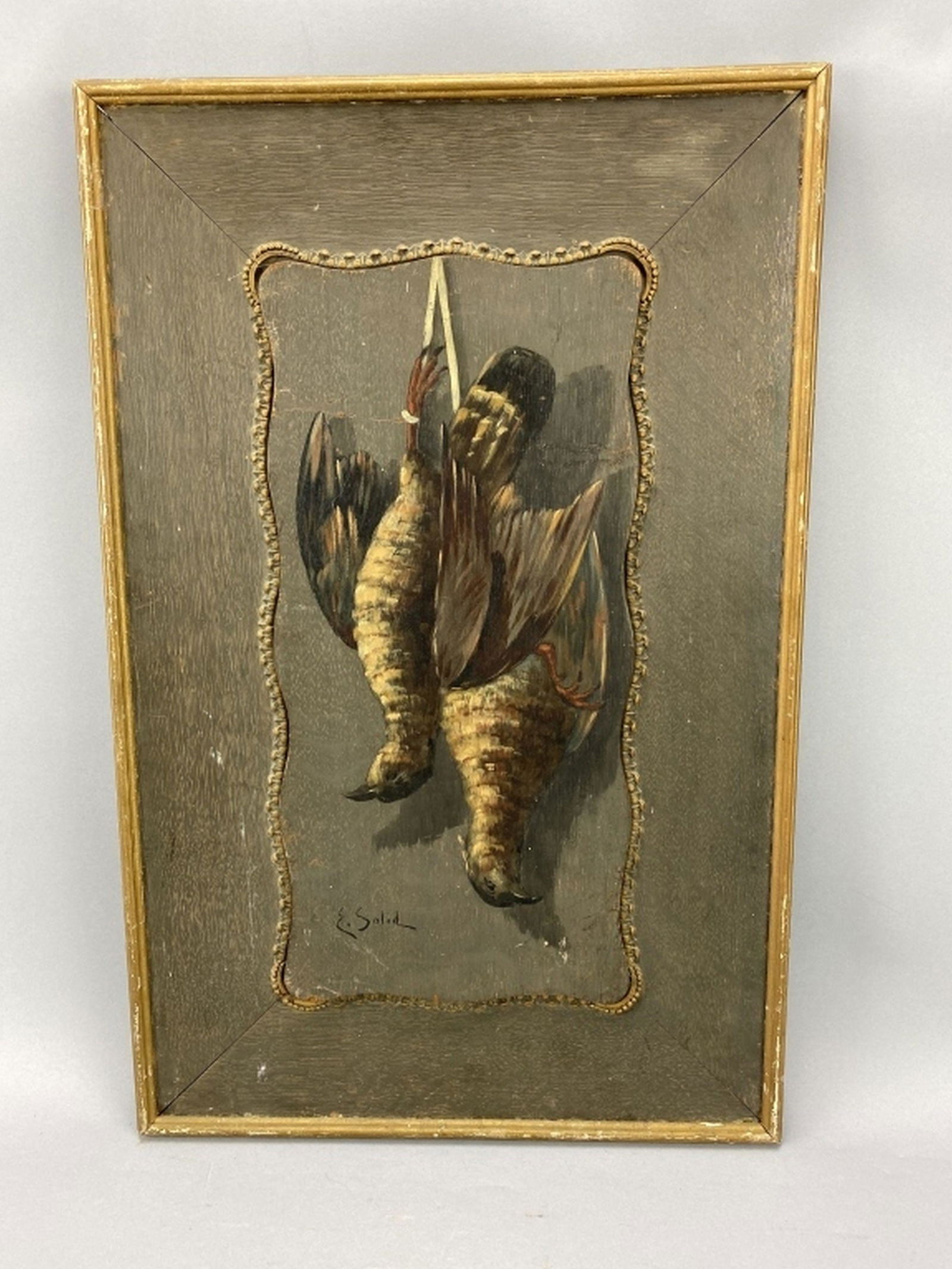 Vintage Dead Game Hanging Plaque (1 of 3)