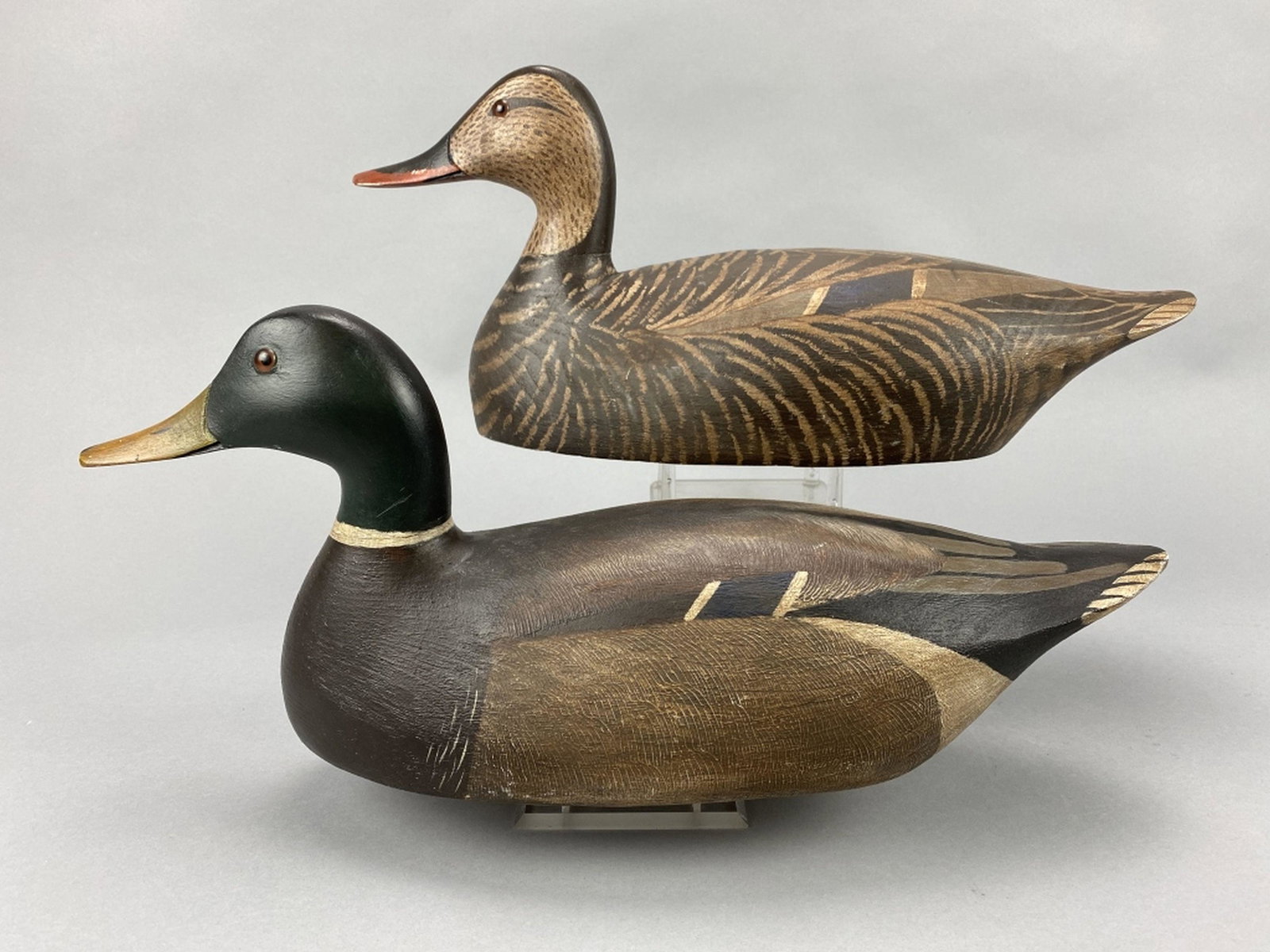Torry Ward Pr of Mallard Duck Decoy (1 of 8)