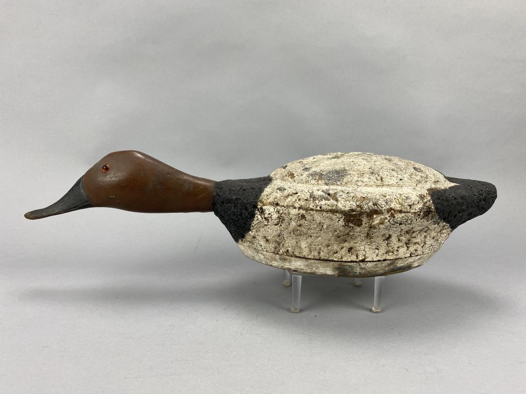 Canvasback Drake Duck Decoy (1 of 6)