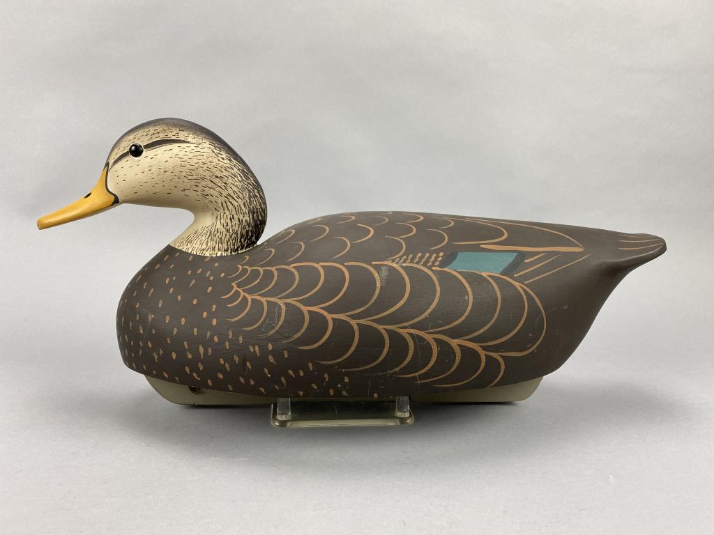 Cameron McIntyre Black Duck Decoy (1 of 6)