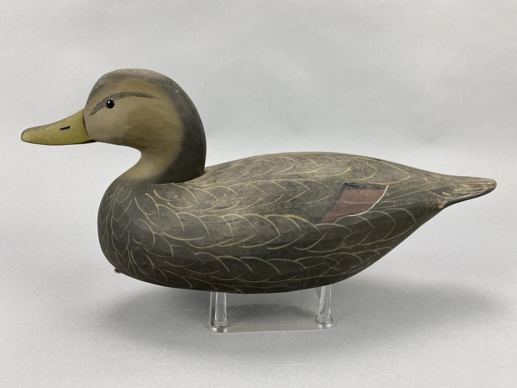 Bob Biddle Black Duck Decoy (1 of 6)