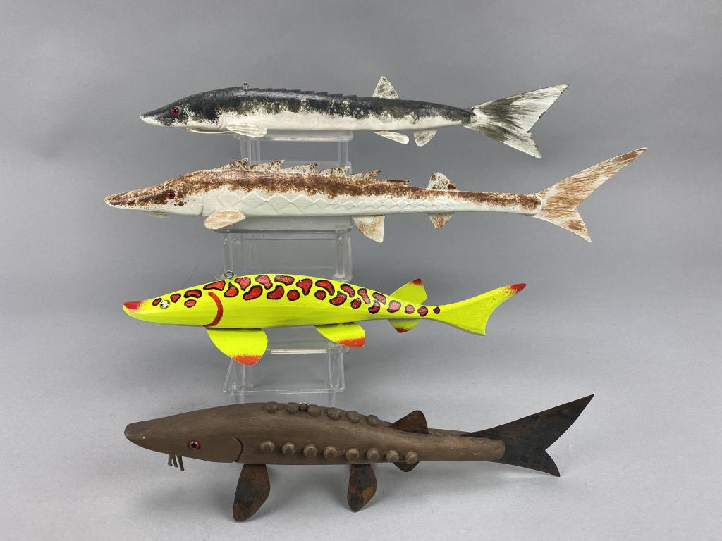 4 Fish Spearing Decoys (1 of 12)