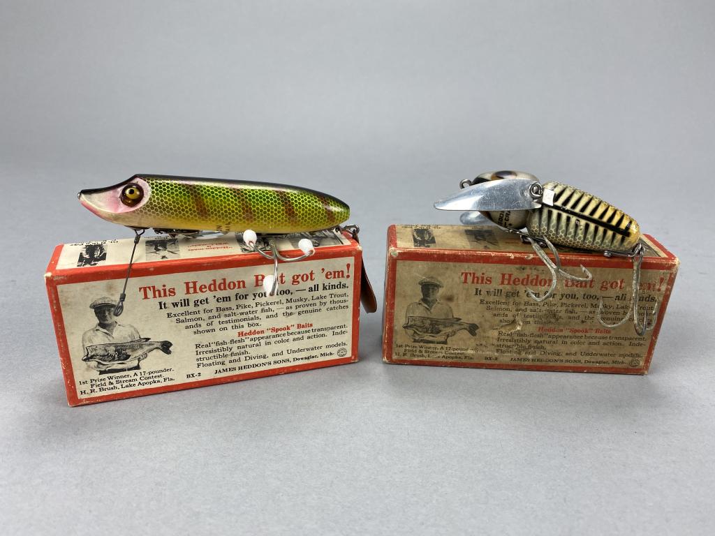 2 Vintage Heddon Fishing Lures (1 of 5)