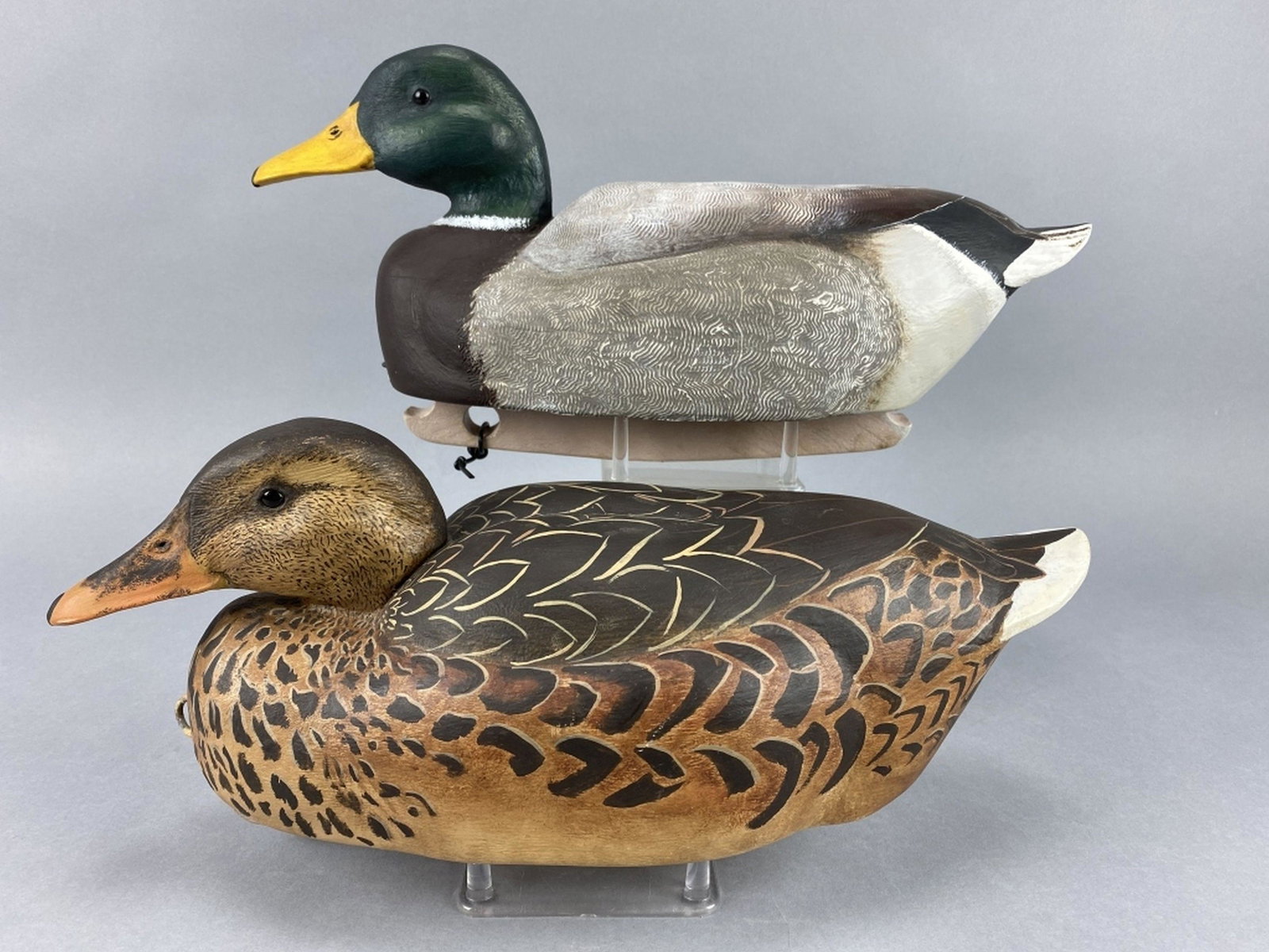 Pair of Mallard Duck Decoys (1 of 5)