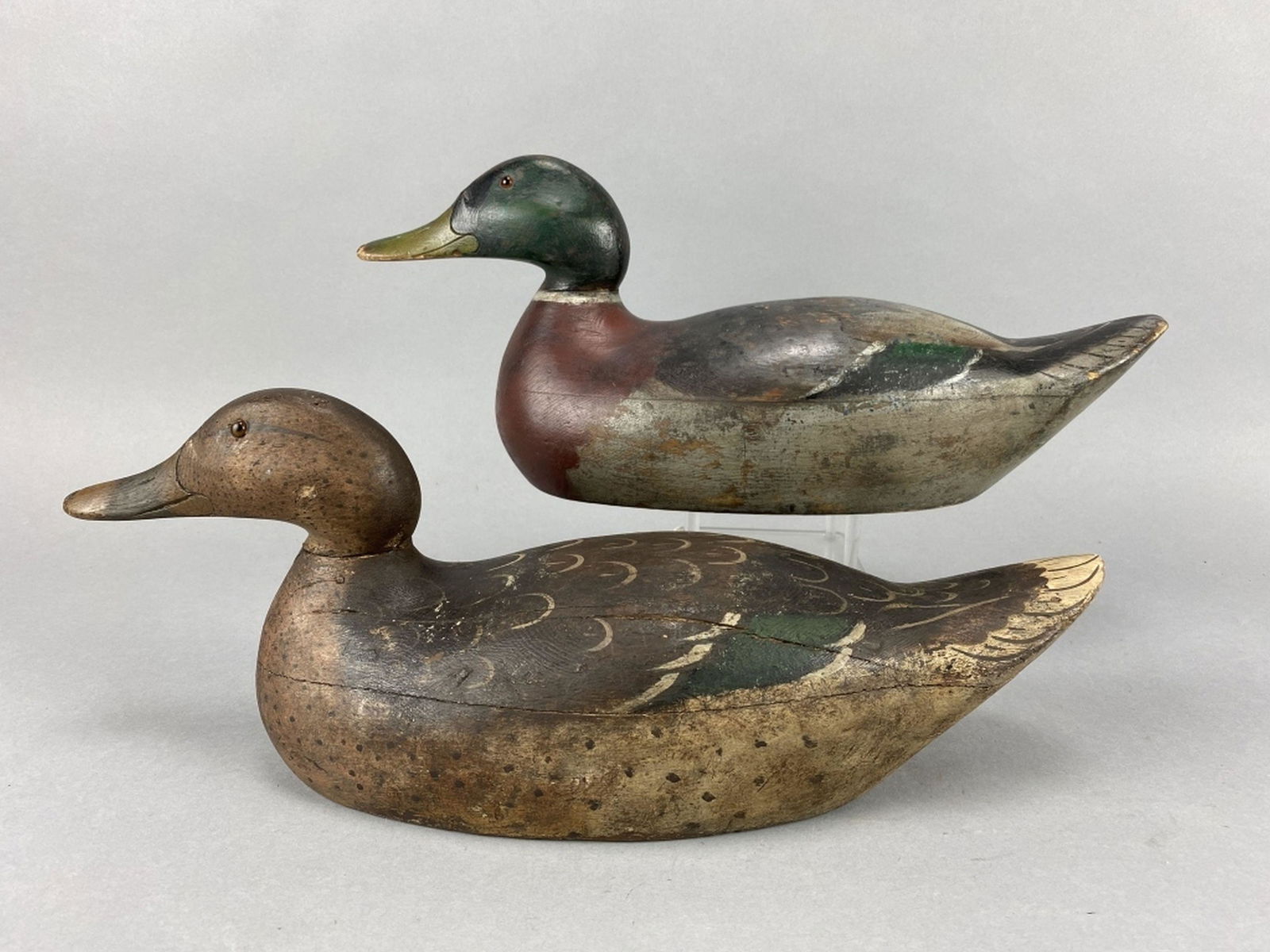 Mason Pr of Mallard Duck Decoys (1 of 4)
