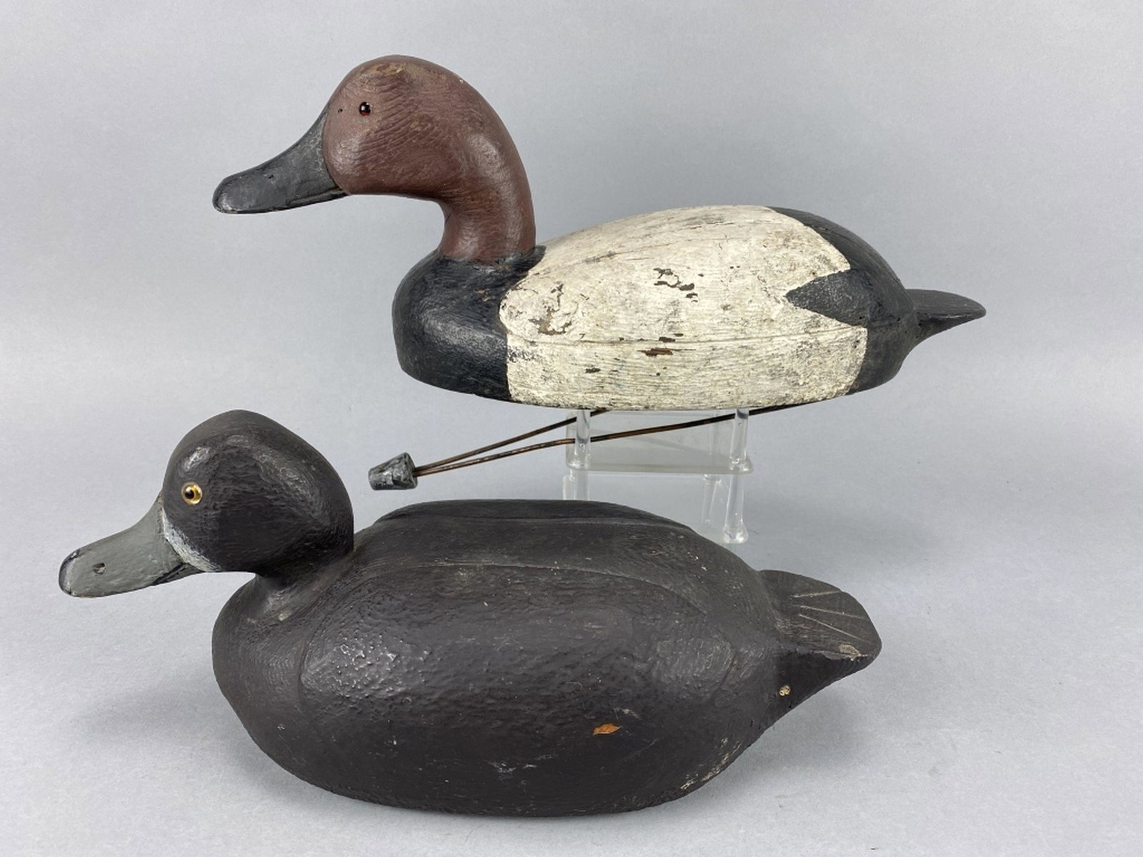 2 Red Weir Duck Decoys (1 of 4)