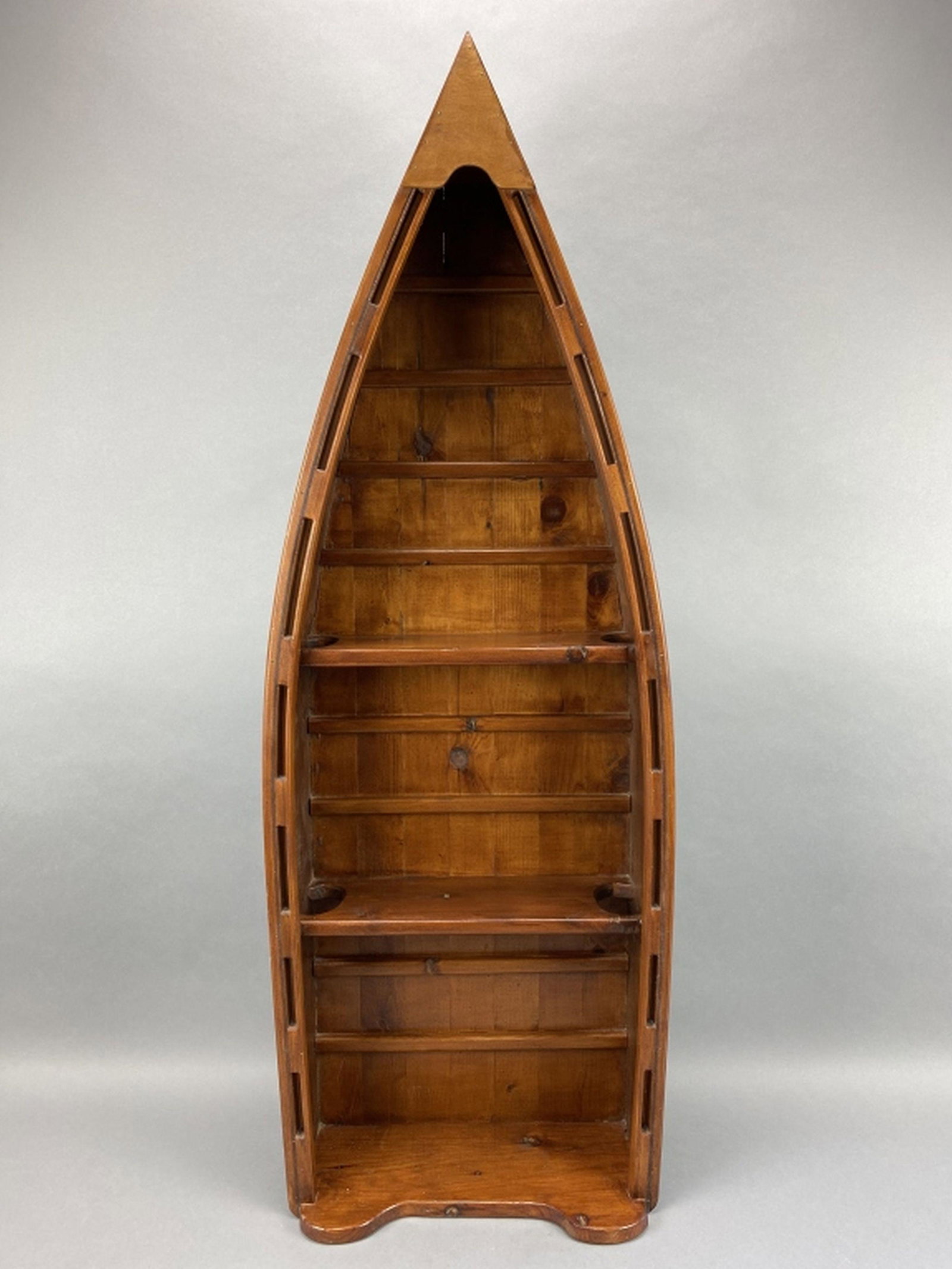 Wooden Canoe Shelf (1 of 4)