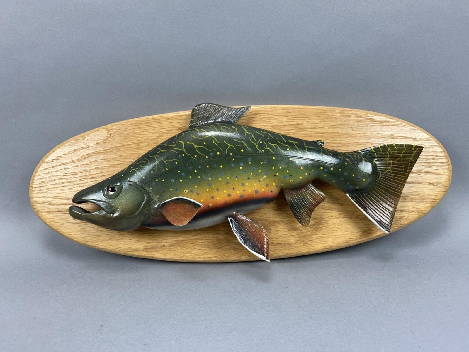 Raymond Bellvance Brook Trout Plaque (1 of 4)