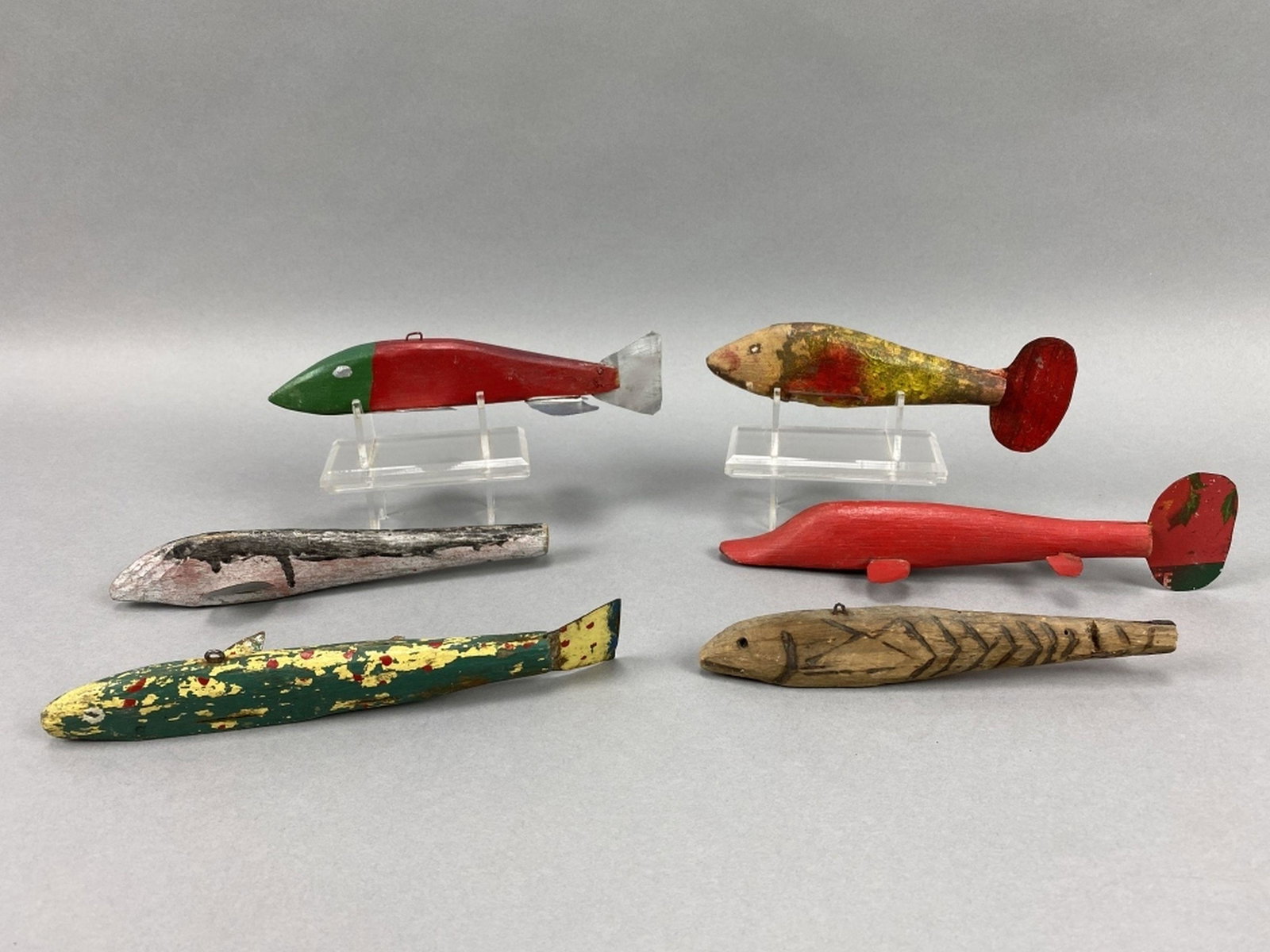 6 Fish Spearing Decoys (1 of 4)