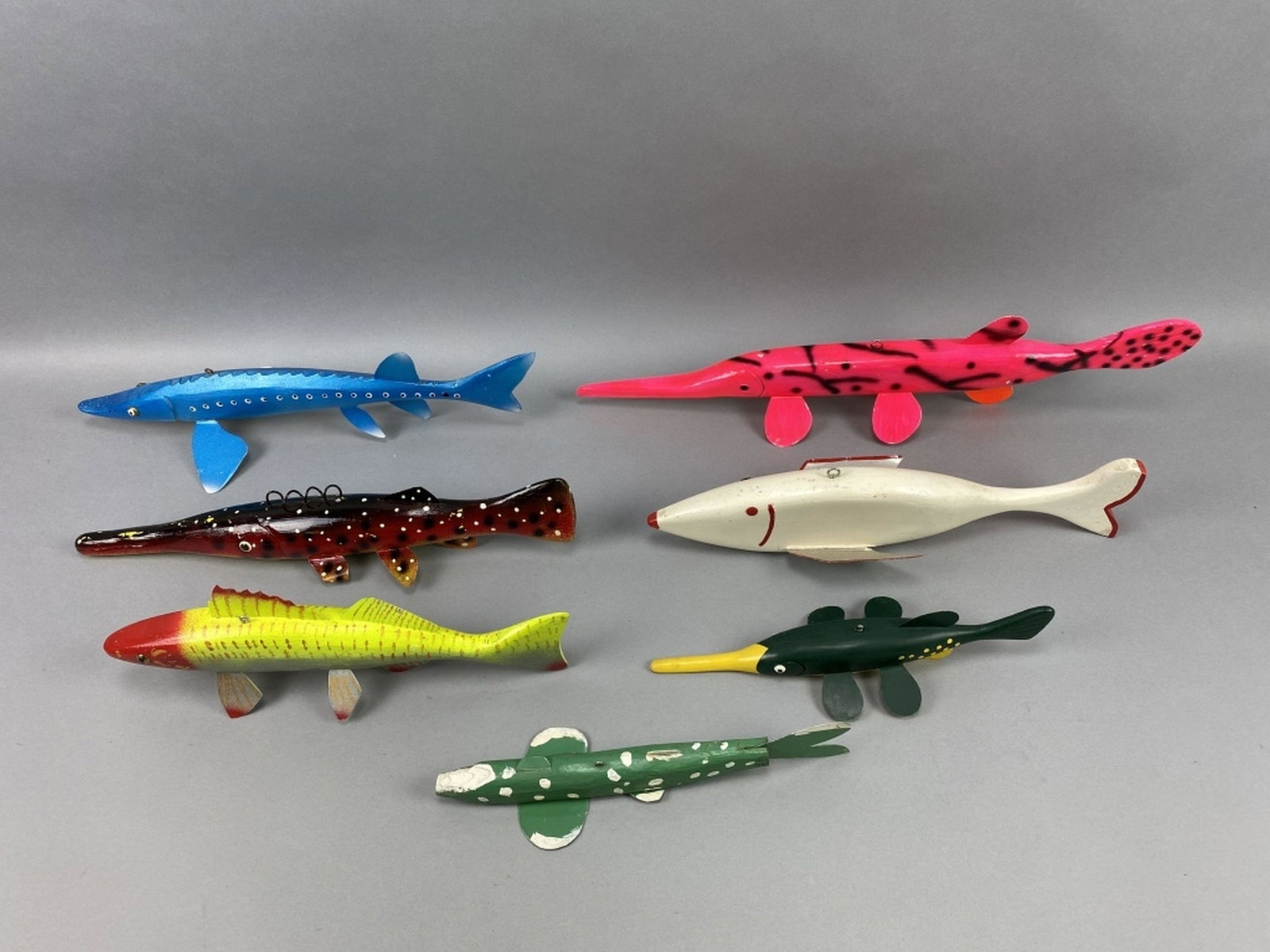 7 Fish Spearing Decoys (1 of 6)