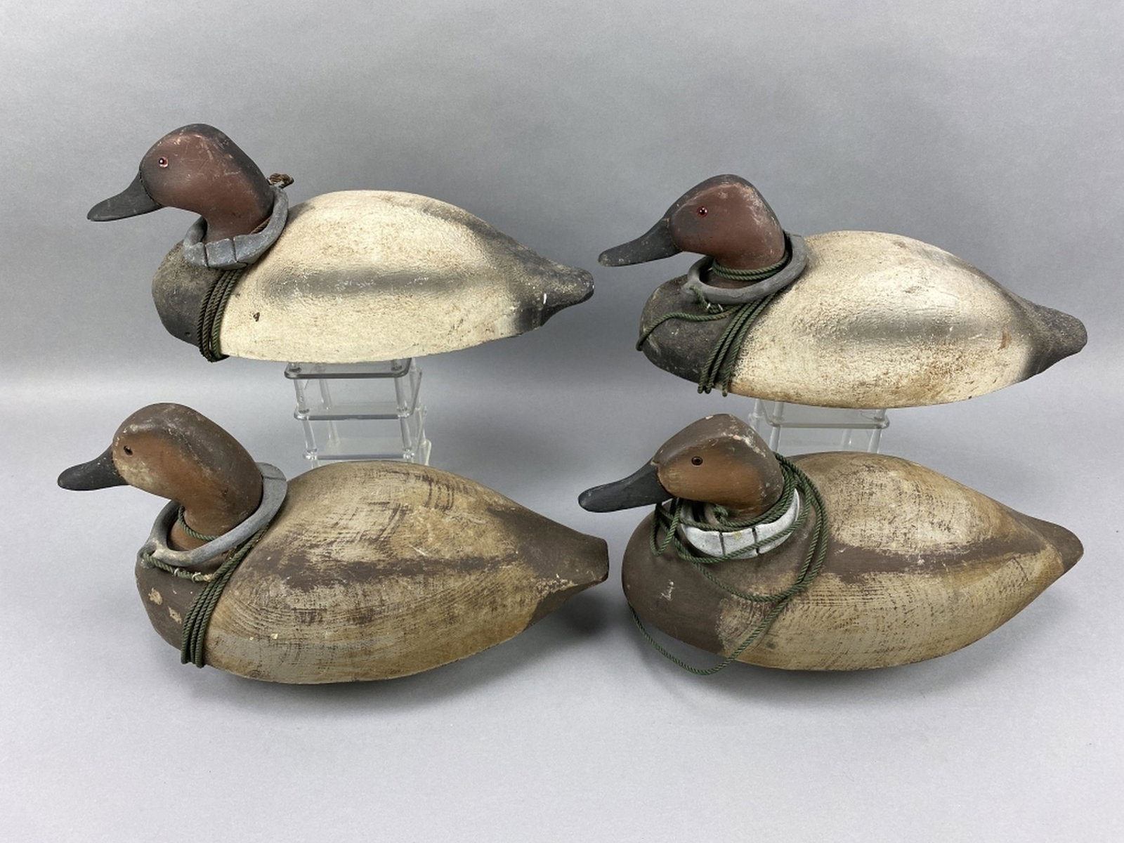 4 Canvasback Duck Decoys (1 of 8)