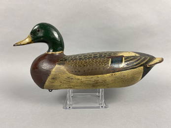 Charles Perdew Mallard Drake Duck Decoy