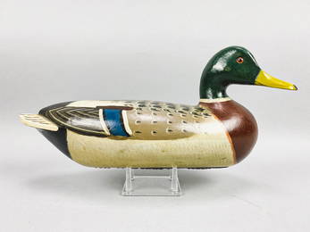 Charles Perdew Mallard Drake Duck Decoy