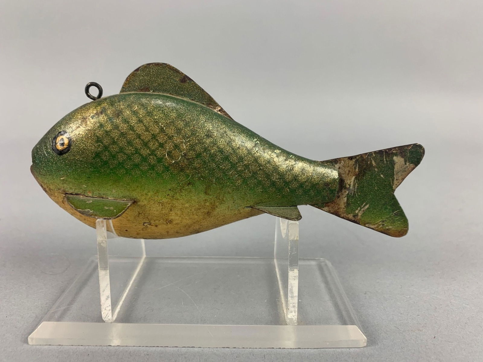 Rare Commercial Fish Spearing Decoy (1 of 4)