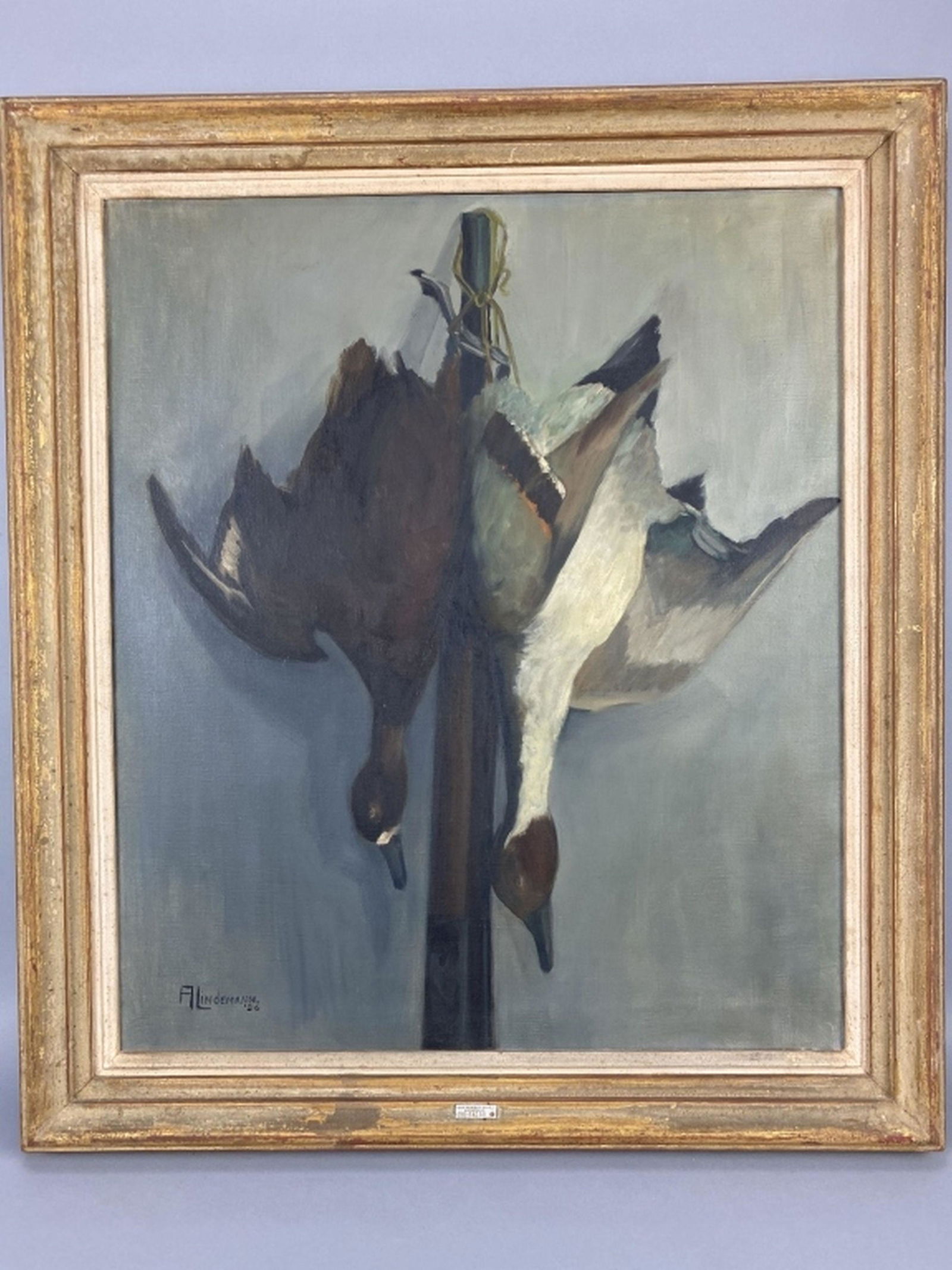 Vintage Oil on Canvas Painting (1 of 9)