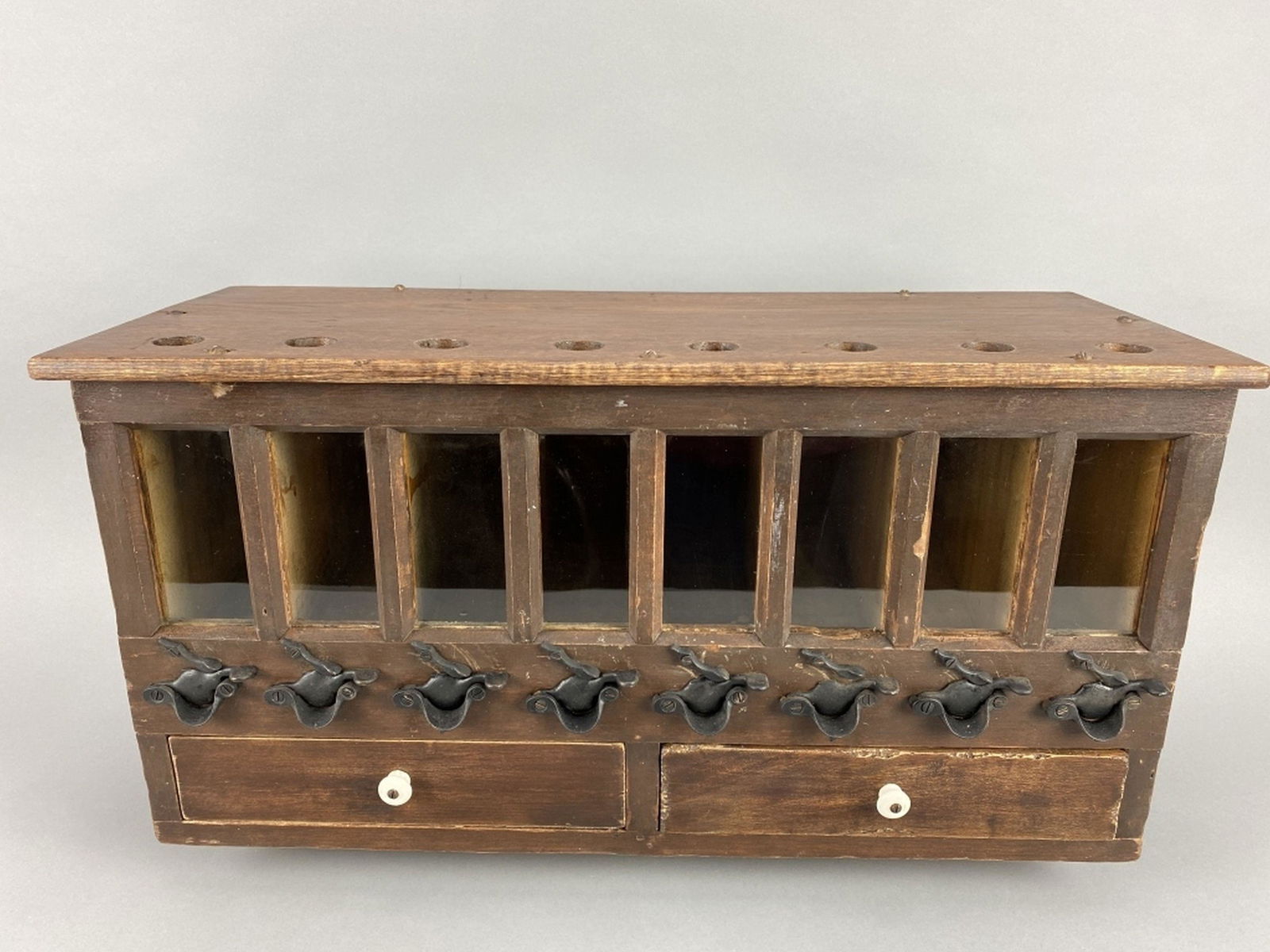 Rare Dunscomb's Wooden Shot Dispenser (1 of 13)