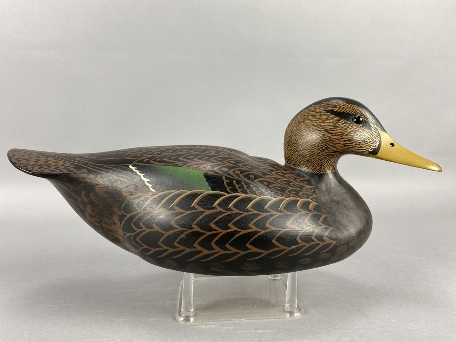 William Cranmer Black Duck Decoy (1 of 6)