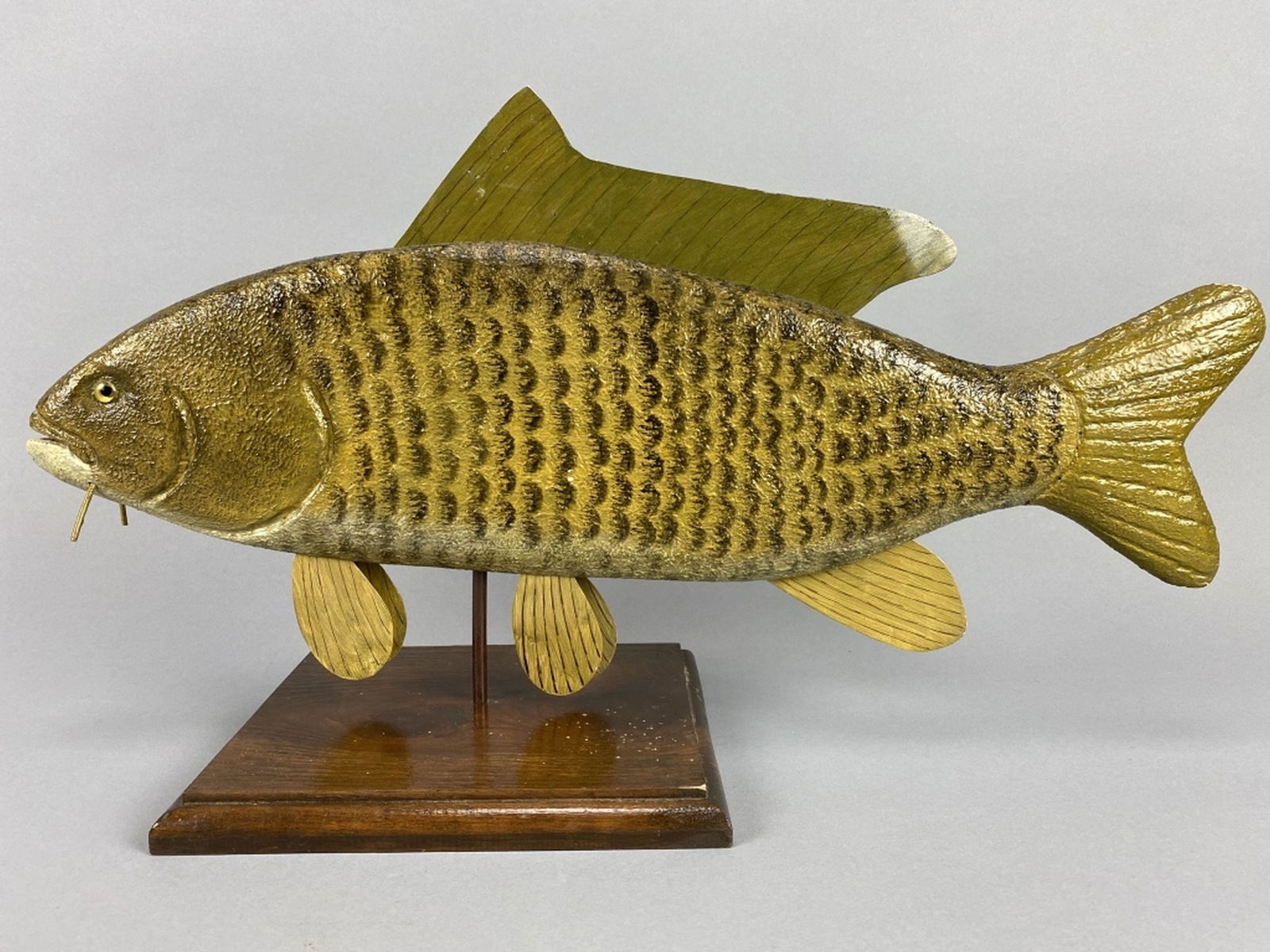 Leon Graham Hand Carved Carp (1 of 9)
