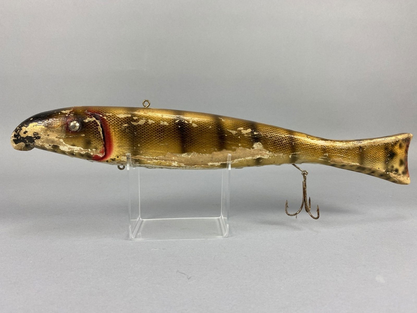 Large Bud Stewart Sucker Spearing Decoy (1 of 8)