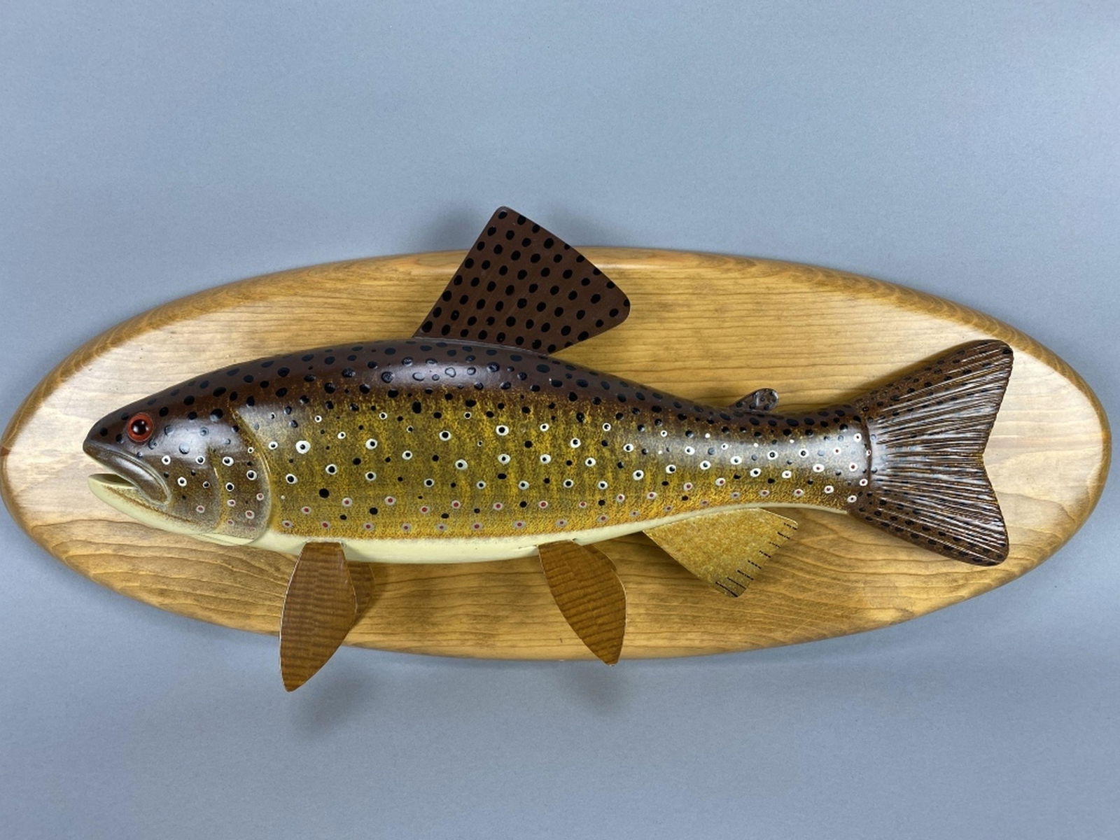 Karl Johnson Brown Trout Plaque (1 of 5)