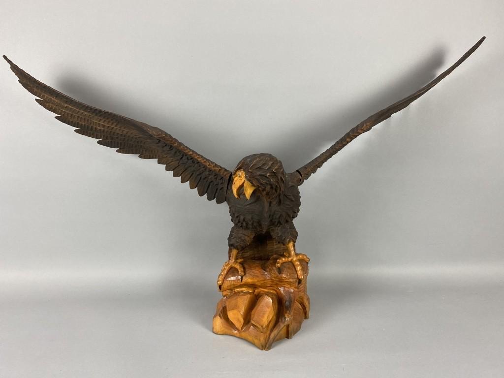 Hand Carved Golden Eagle (1 of 11)