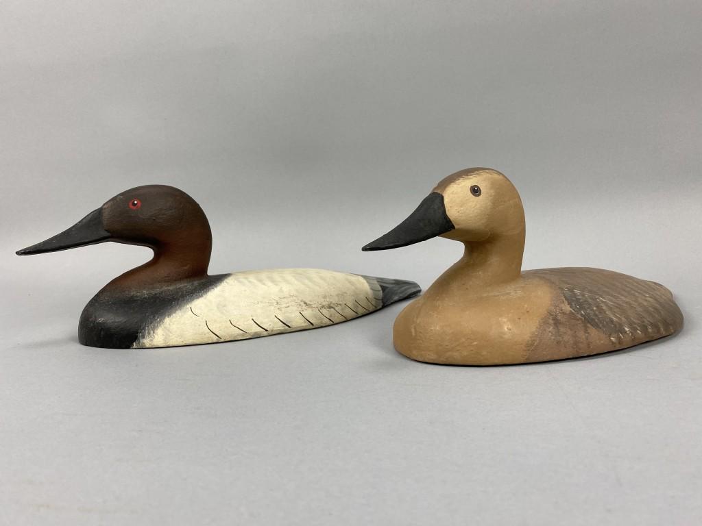 Robert Litzenberg Pr of Cast Iron Sinkbox Decoys (1 of 7)