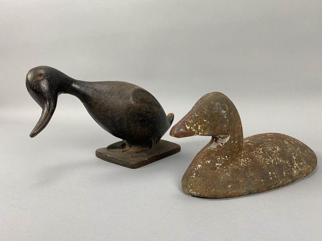2 Cast Iron Decoys (1 of 6)