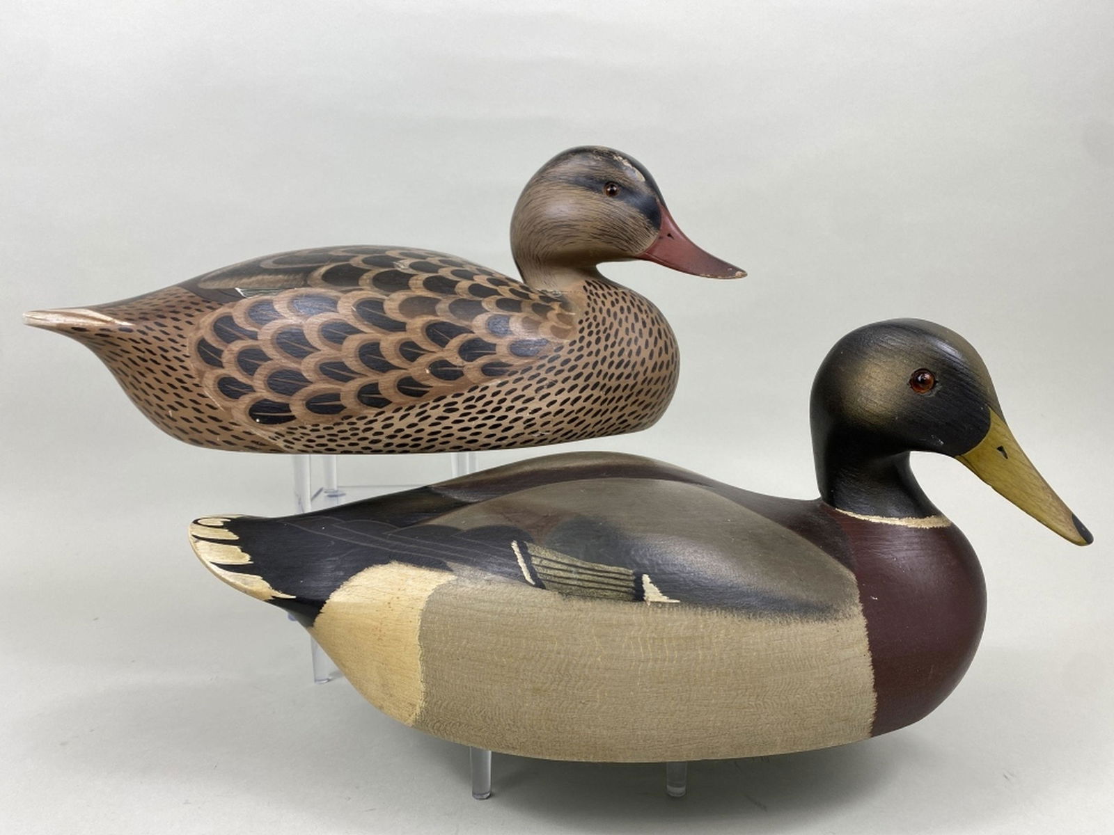 Ken Harris Pr Mallard Duck Decoys (1 of 8)