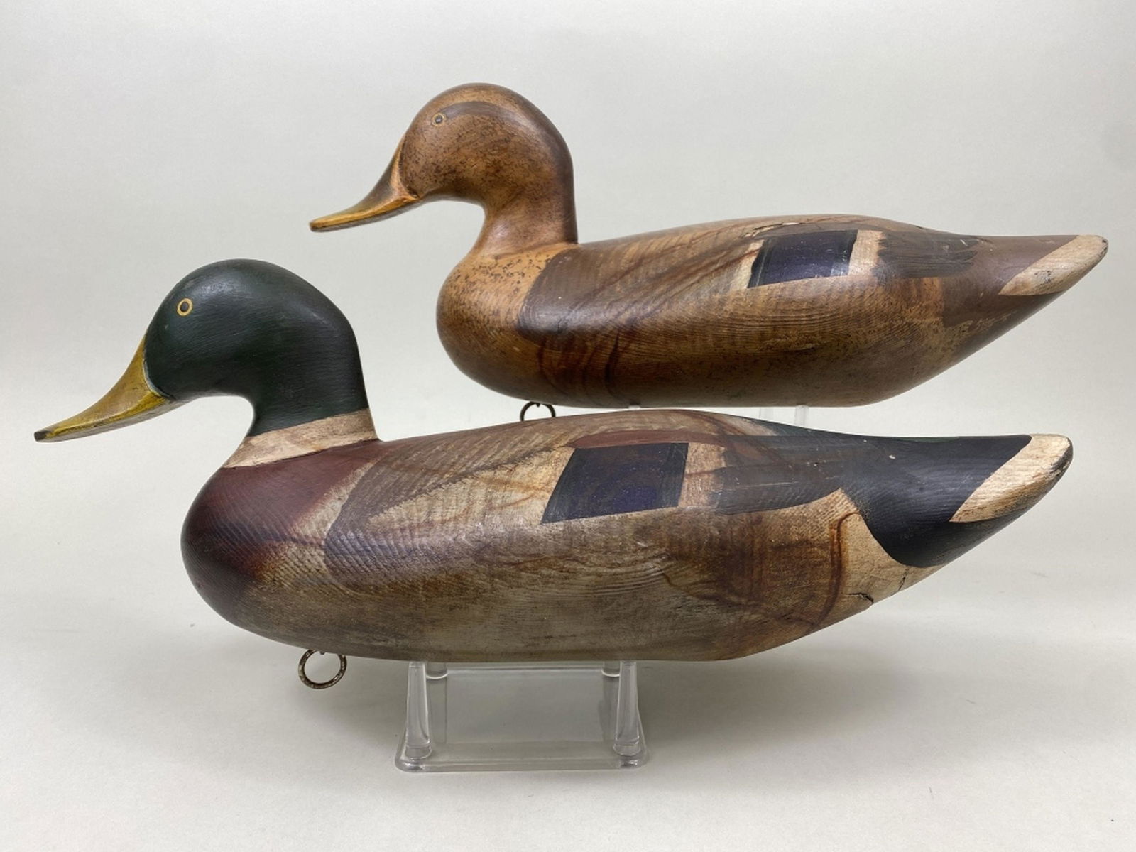 Pr of Mallard Duck Decoys (1 of 8)