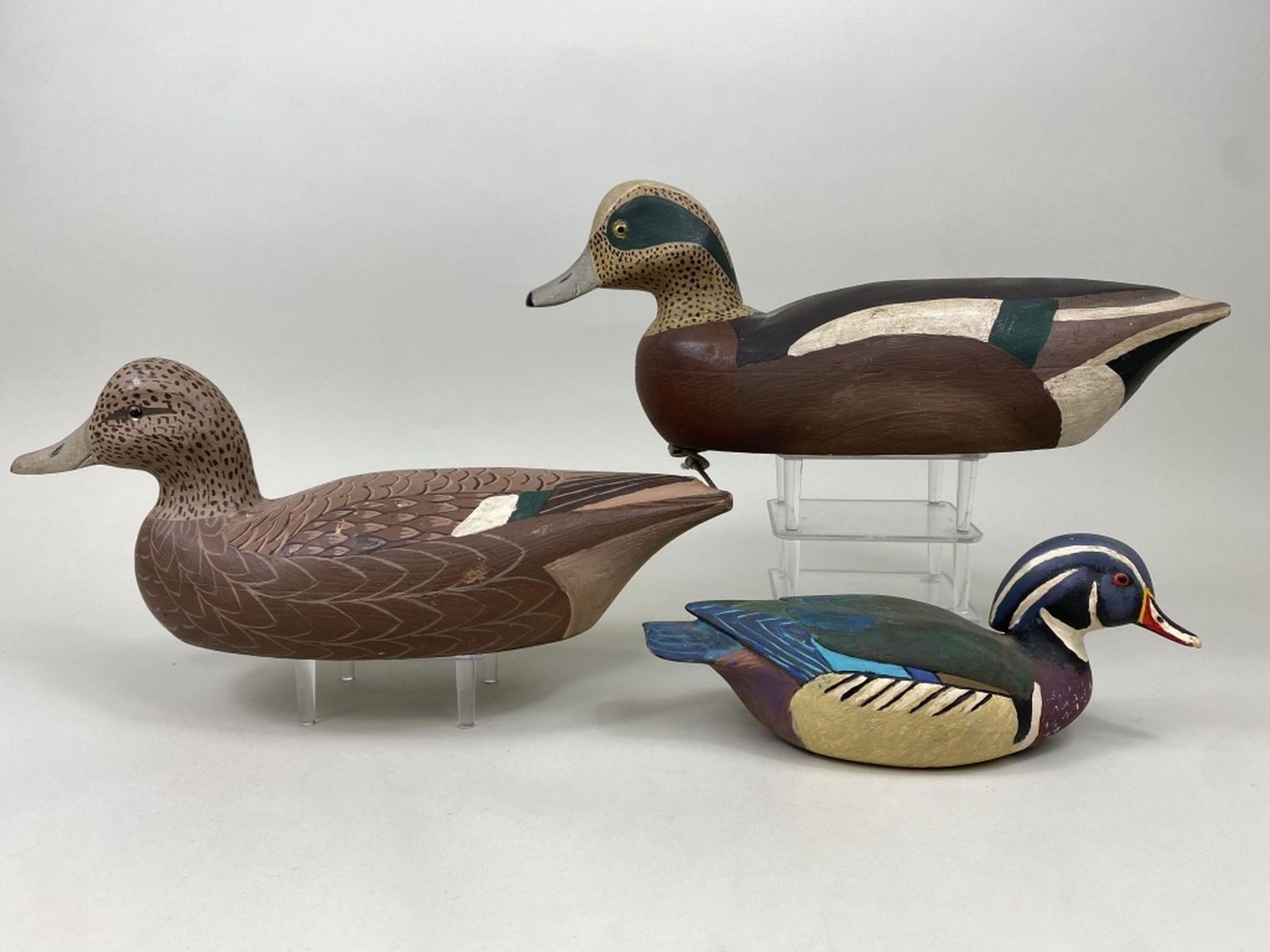 3 Duck Decoys Auction