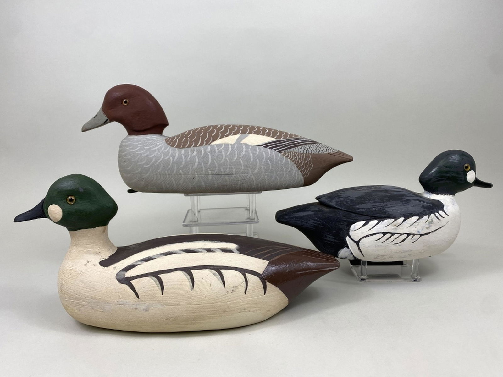 3 Goldeneye Duck Decoys (1 of 8)