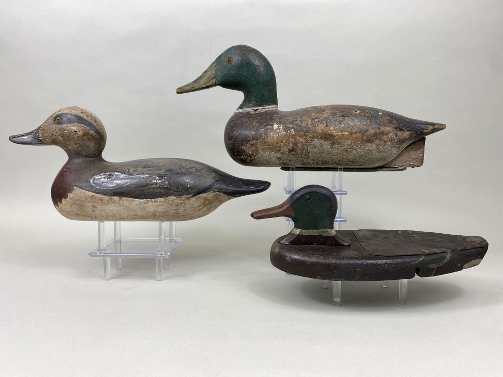 3 Vintage Duck Decoys (1 of 8)