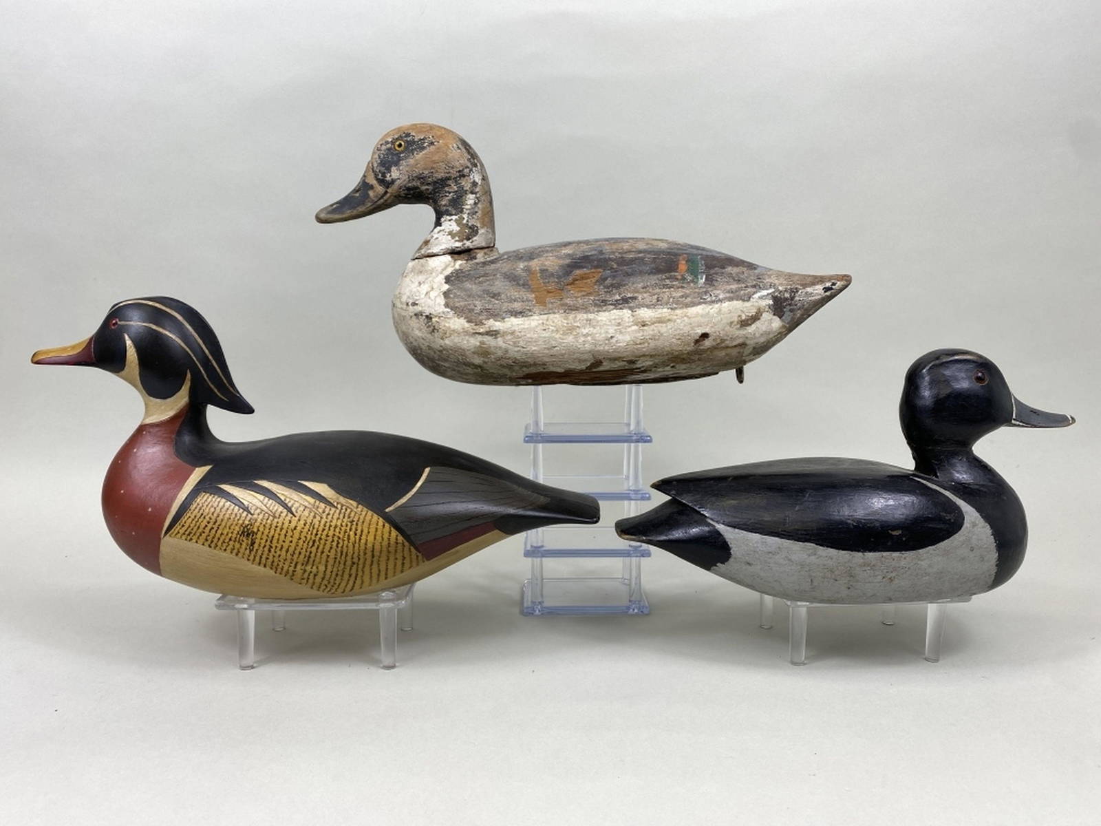 3 Duck Decoys Auction