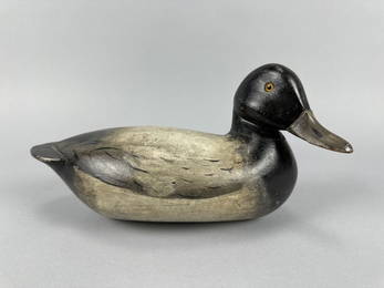 Rare Charles Perdew Bluebill Drake Duck Decoy