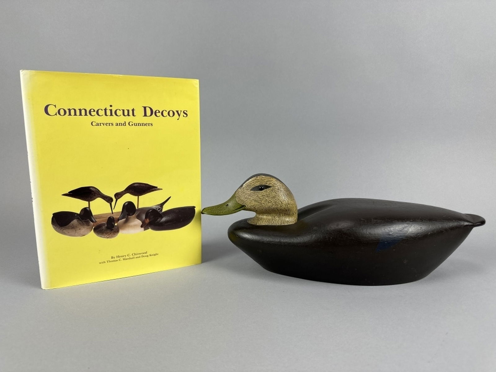 Reginald Culver Black Duck Decoy (1 of 11)