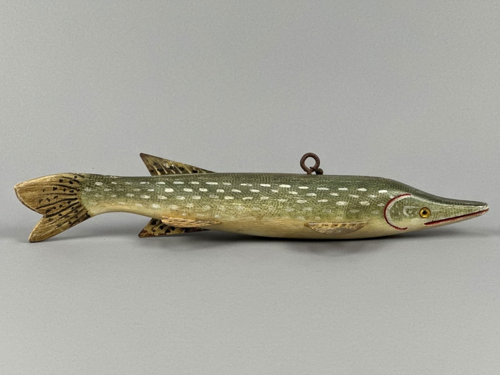 Abner Votens Northern Pike Fish Spearing Decoy (1 of 9)
