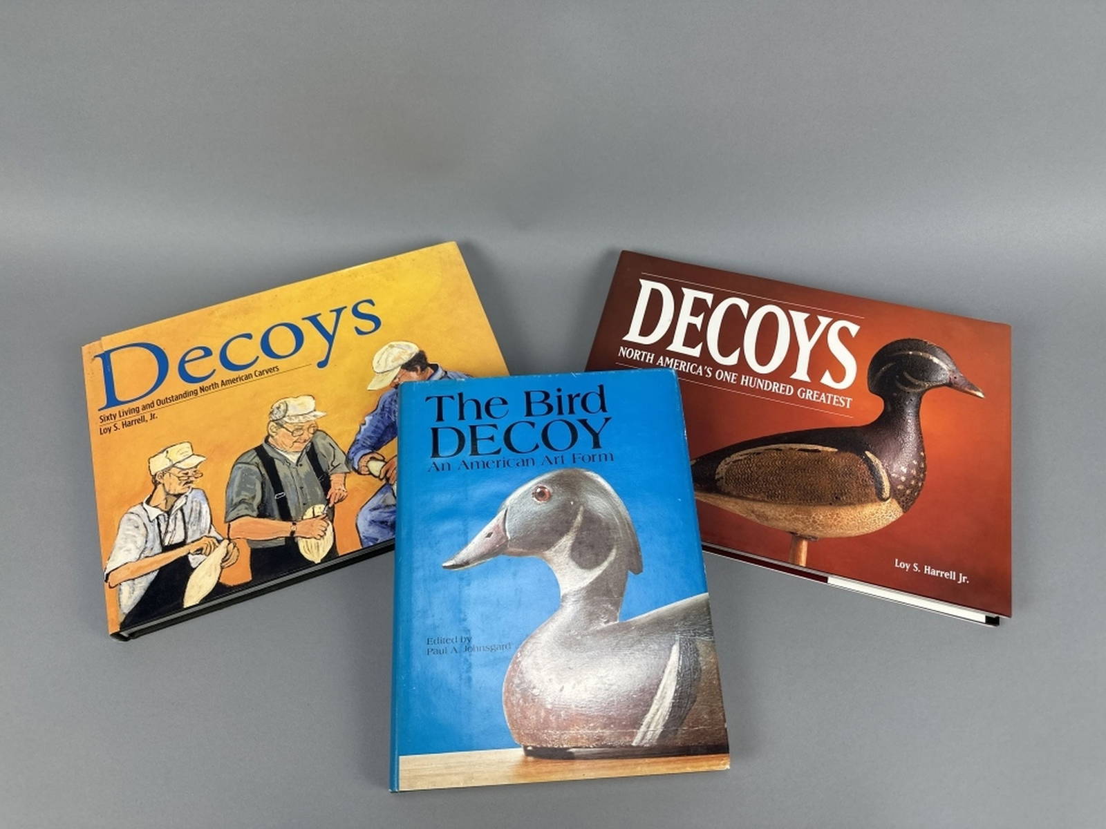 3 Decoy Reference Books Auction