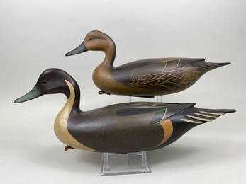 Bob White Pr of Pintail Duck Decoys