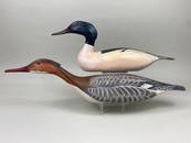 Torry Ward Pr of Merganser Duck Decoys