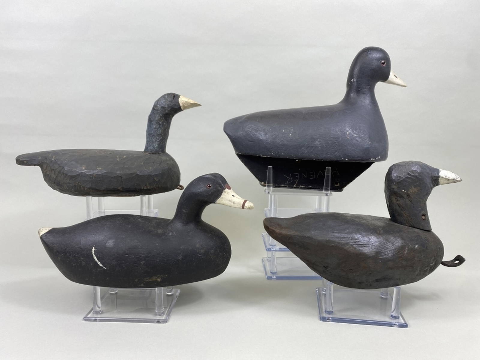 4 Coot Decoys Auction