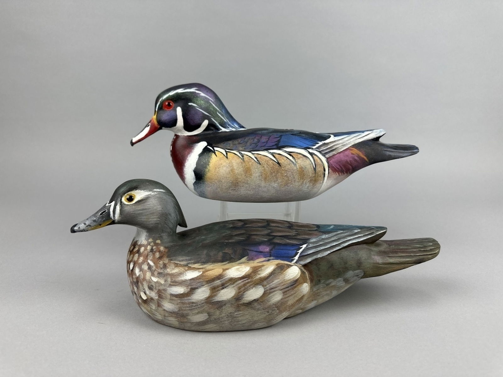 Roy Le Gaux, Sr. Pr of Wood Duck Decoys (1 of 20)