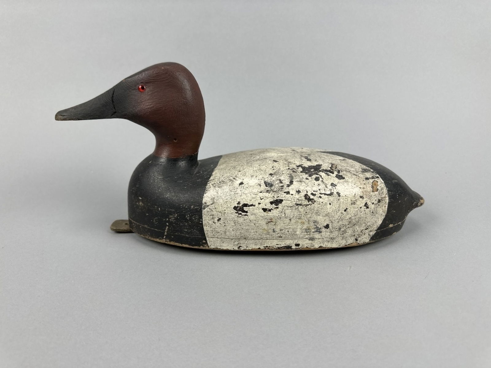 Frank Brogan Canvasback Drake Duck Decoy (1 of 8)
