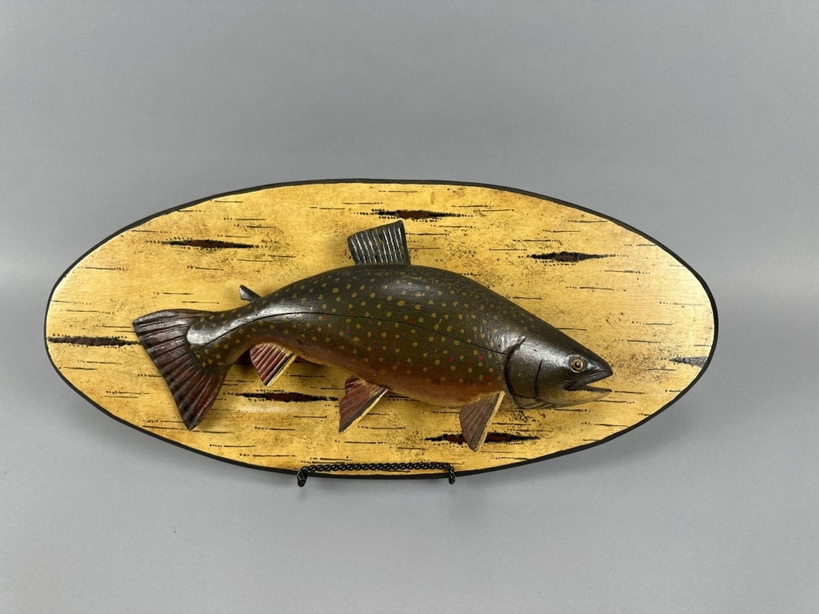 Lawrence Irvine Brook Trout Plaque (1 of 9)