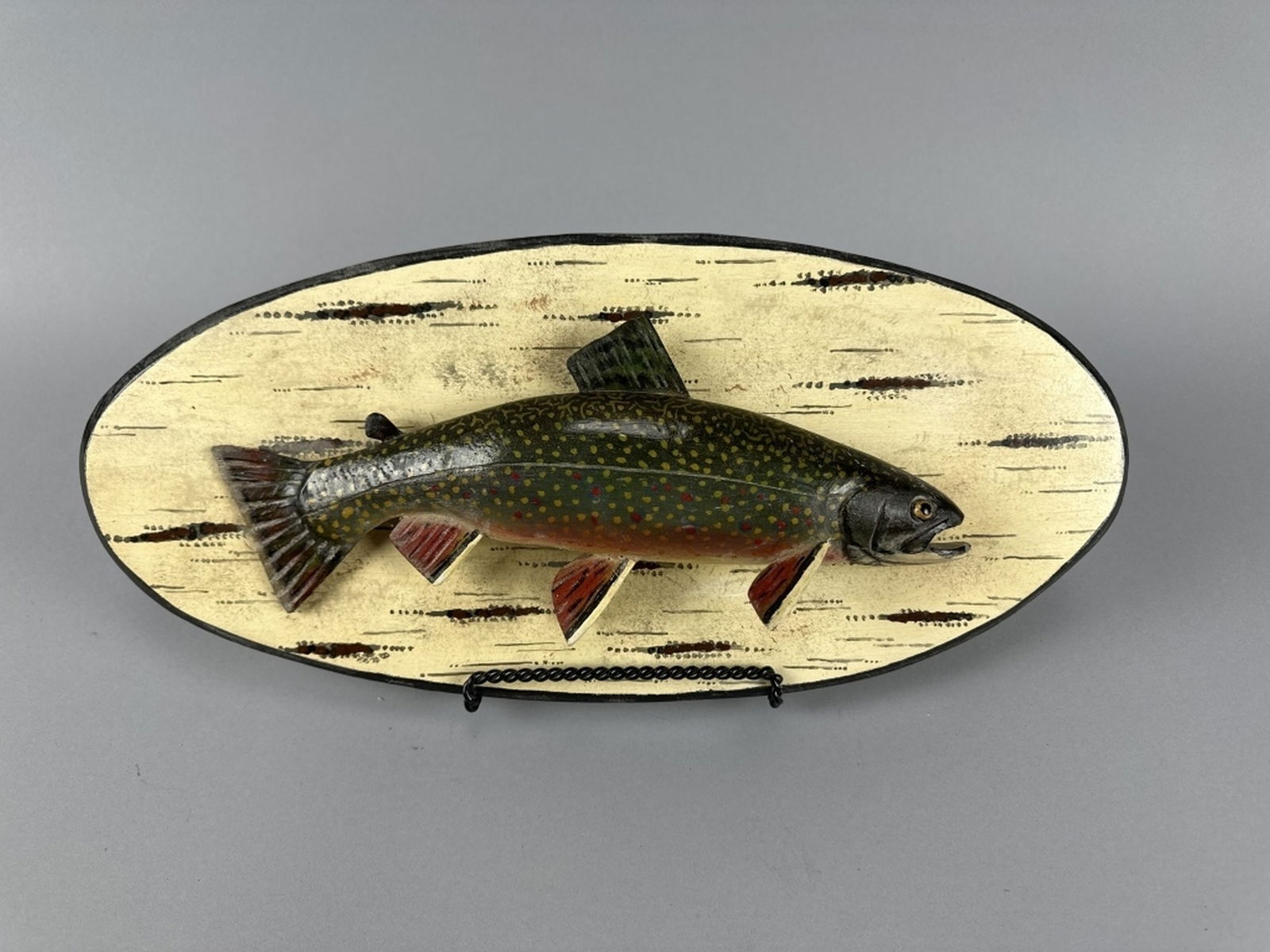 Lawrence Irvine Brook Trout Plaque (1 of 9)