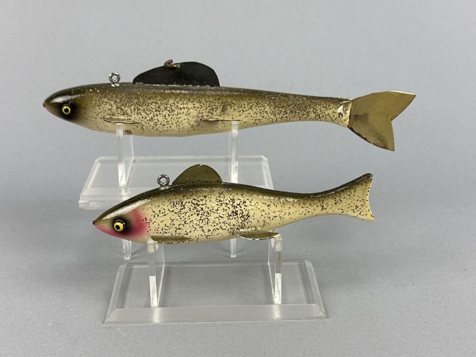 2 Paw Paw Fish Spearing Decoys (1 of 14)