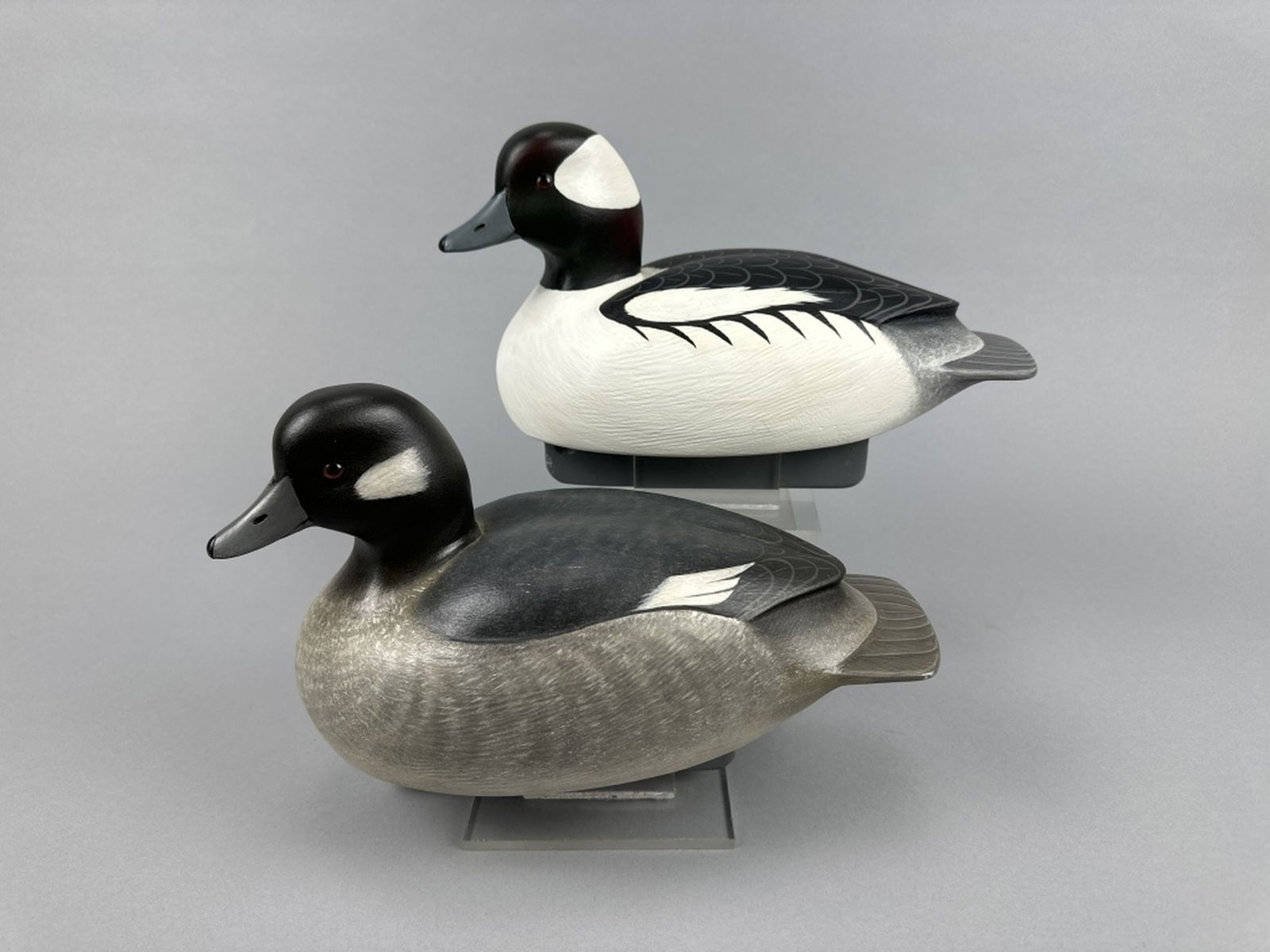 Phil Babe Pr of Bufflehead Duck Decoys (1 of 18)
