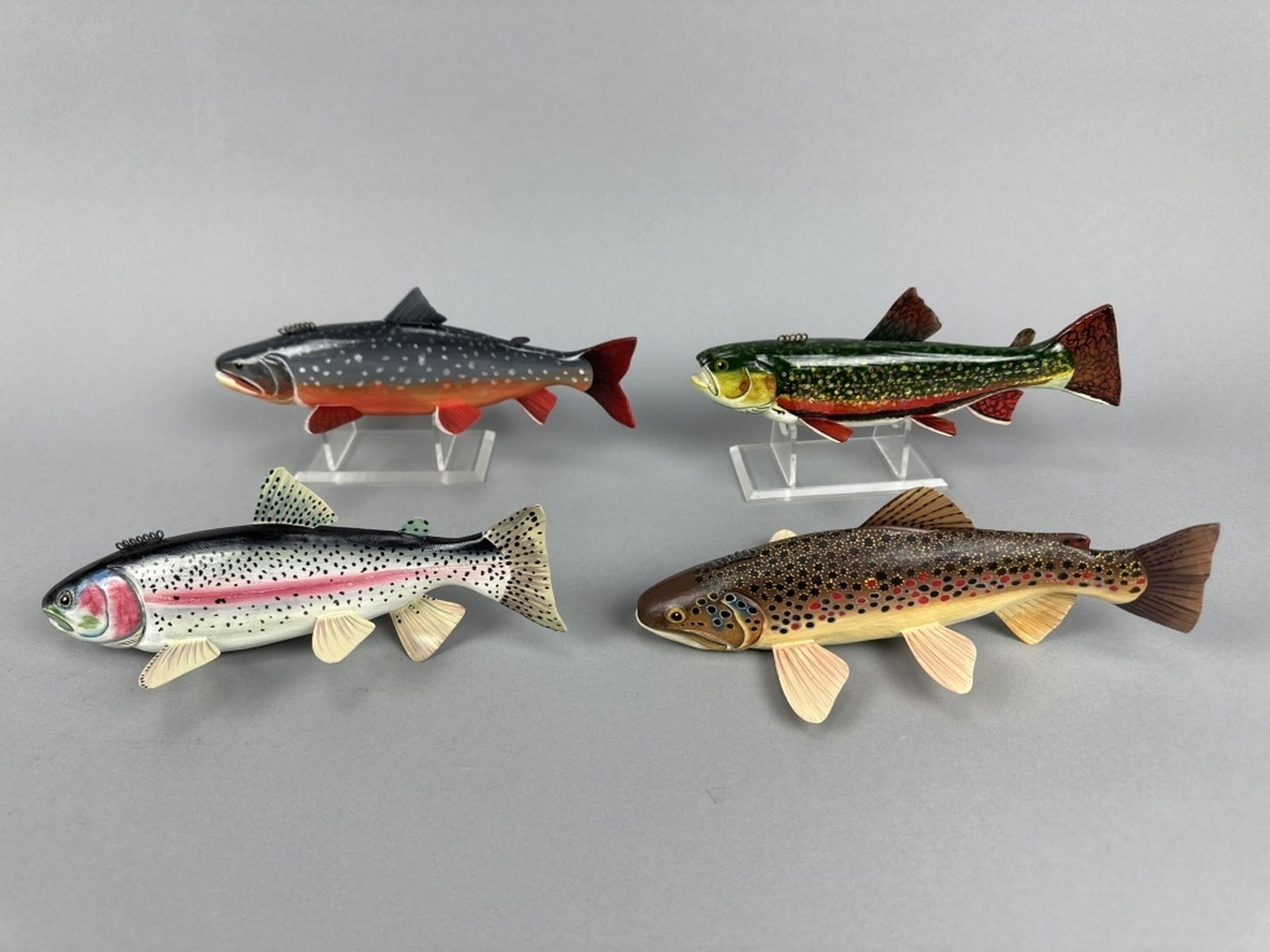 4 BenzieJo Fish Spearing Decoys (1 of 4)