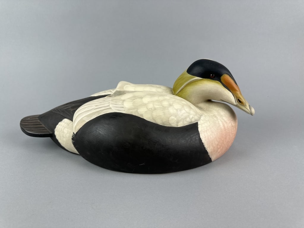 John Lawrence Common Eider Decoy (1 of 9)