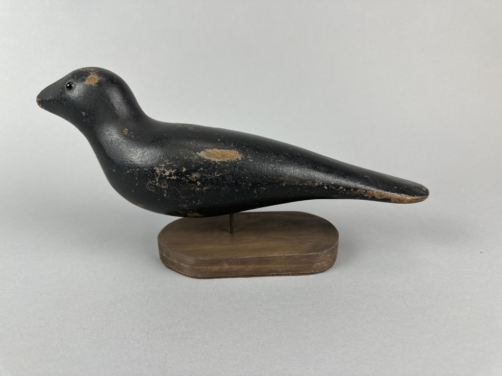 Rare Mason Crow Decoy (1 of 6)